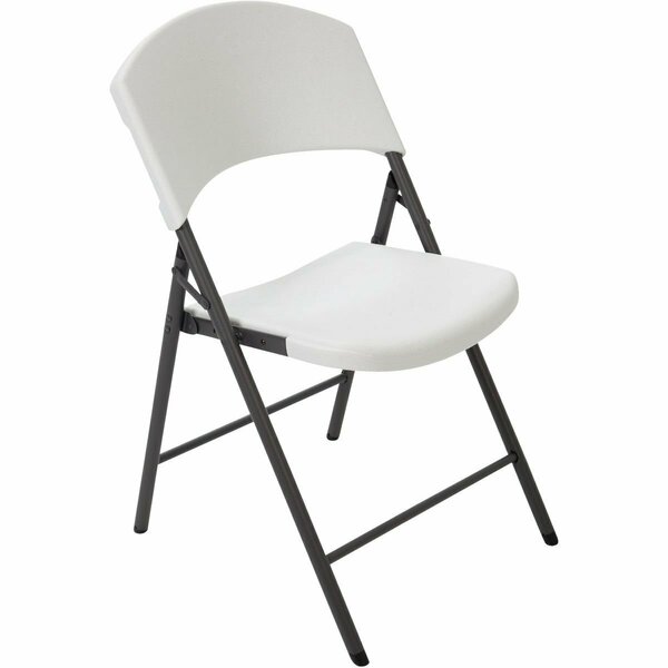 Lifetime White Granite Light Commercial Folding Chair 2810